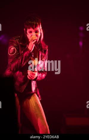 Londra, Regno Unito. 30 ottobre 2024. Superriduttore aperto in modo spettacolare per le spose Black Veil alla Wembley Arena. Cristina Massei/Alamy Live News Foto Stock