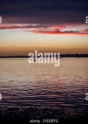 Harwich Haven, Essex, Regno Unito Foto Stock