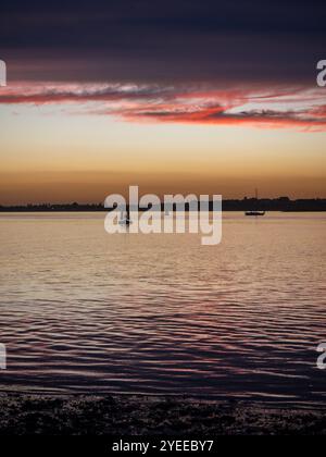 Harwich Haven, Essex, Regno Unito Foto Stock