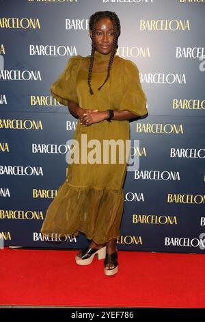 Heather Agyepong partecipa all'apertura della serata di gala di Barcellona al Duke of York's Theatre di Londra, con Lily Collins e Alvaro morte. Crediti: John Davies/Alamy Live News Foto Stock