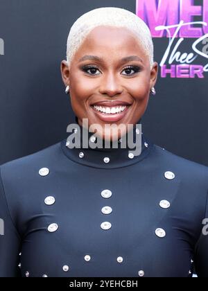 HOLLYWOOD, LOS ANGELES, CALIFORNIA, USA - OTTOBRE 30: Jerrie Johnson arriva alla premiere di Los Angeles di "Megan Thee Stallion: In Her Words" di Amazon prime Video tenutasi al TCL Chinese Theatre IMAX il 30 ottobre 2024 a Hollywood, Los Angeles, California, Stati Uniti. (Foto di Xavier Collin/Image Press Agency) Foto Stock