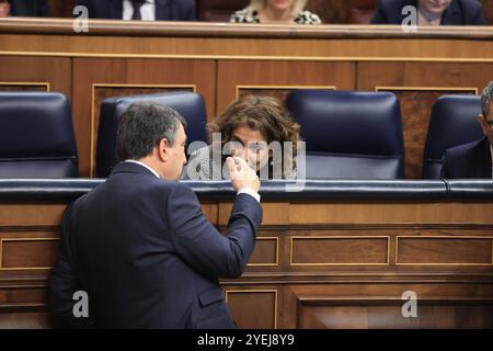 Madrid, 14/03/2024. Congresso dei deputati. Discussione in plenaria e votazione sulla legge sull'amnistia. Foto: Jaime García. ARCHDC. Crediti: Album / Archivo ABC / Jaime García Foto Stock