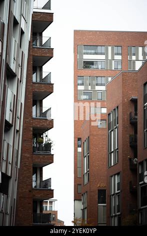 HafenCity Neue Häuser in der HafenCity in Hamburg, Deutschland *** HafenCity nuove case in HafenCity ad Amburgo, Germania Copyright: XNikolaixKislichkox IMG 8487 Foto Stock