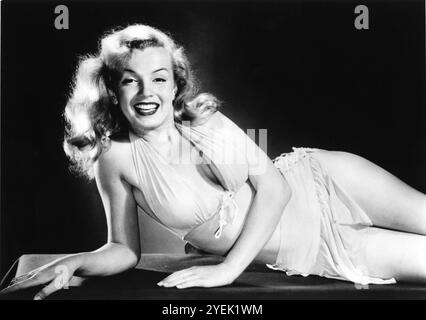 Actrice americano Marilyn Monroe (1926 - 1962), circa 1950. Foto Stock