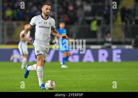 30 ottobre 2024, stadio Carlo Castellani, Empoli, Italia; serie A EniLive Football; Empoli contro l'Internazionale Milan; Stefan de Vrij del FC Inter Foto Stock