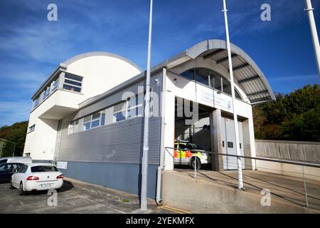 guardia costiera irlandese garda costa na heireann station bunbeg, contea di donegal, repubblica d'irlanda Foto Stock