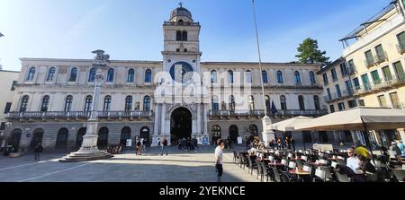 Padova, Italia - 20 ottobre 2024: Piazza dei signori a Padova in Italia Foto Stock