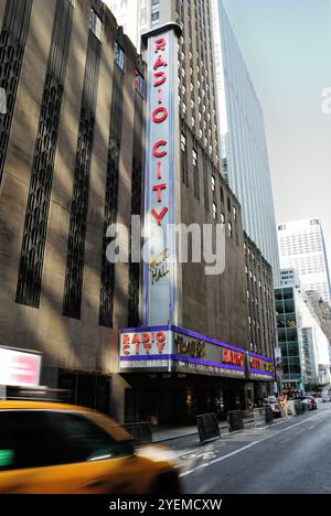 Radio City Music Hall di New York Foto Stock