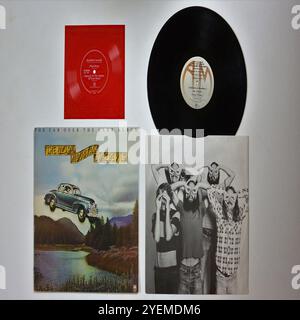 Ozark Mountain Daredevils - The Car Over the Lake album - copertina originale in vinile Foto Stock