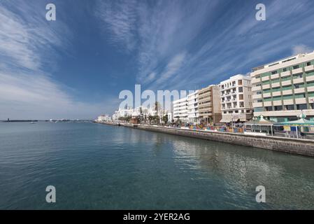 Arrecife capitale città di Lanzarote, isole Canarie, Spagna, Europa Foto Stock