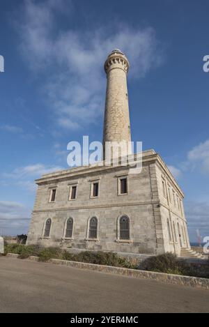 Faro a cabo de Palos, Murcia, Spagna, Europa Foto Stock