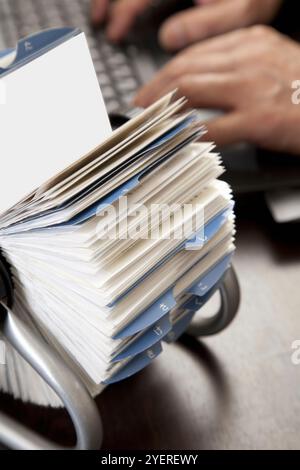 Business il titolare della carta Foto Stock