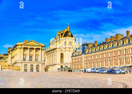 Magnifico sobborgo reale di Parigi - Versailles. Foto Stock