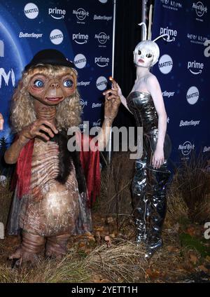 31 ottobre 2024, New York, NY, Stati Uniti: Heidi Klum e Leni Klum partecipano al 23° annuale Heidi Klum Halloween Party all'Hard Rock Hotel di New York. 31 ottobre 2024. (Credit Image: © Photo Image Press via ZUMA Press Wire) SOLO PER USO EDITORIALE! Non per USO commerciale! Foto Stock