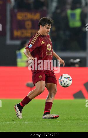 31 ottobre 2024, stadio Olimpico, Roma, Italia; serie A EniLive Football; Roma contro Torino; Paulo Dybala dell'AS Roma Foto Stock