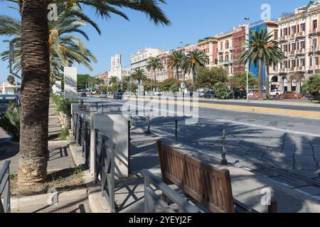 Roma Street - Cagliari - Sardegna - Italia - Europa Foto Stock