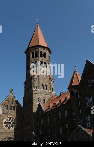 Abbazia di Clervaux, Esch sur Sur, Lussemburgo europa Foto Stock