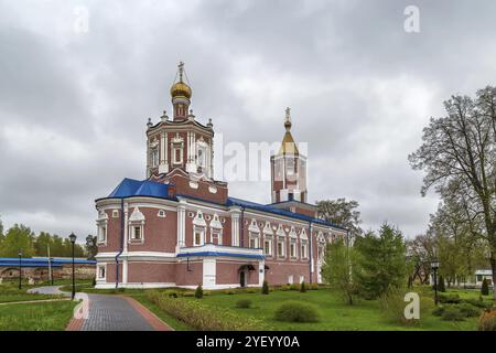 Chiesa della discesa dello Spirito Santo nel Monastero di Solotchinsky vicino a Ryazan, Russia, Europa Foto Stock