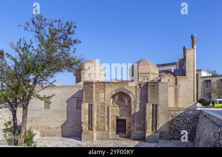 Maghoki attori è una moschea storica a Bukhara, Uzbekistan, Asia Foto Stock