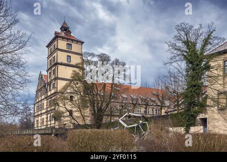Castello storico dei freni a Lemgo, Germania, Europa Foto Stock