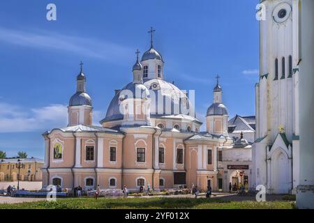 Cattedrale della Resurrezione in Piazza del Cremlino a Vologda, Russia, Europa Foto Stock