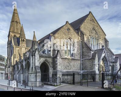 St Andrew's Church è un'ex chiesa parrocchiale della Chiesa d'Irlanda che si trova in St Andrew's Street, Dublino, Irlanda, Europa Foto Stock