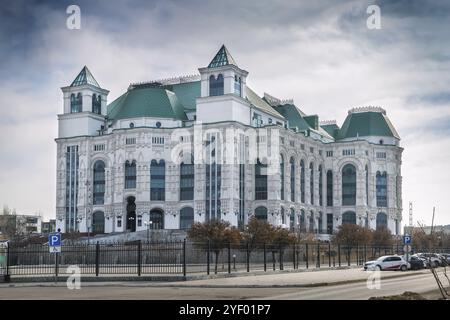 Edificio del Teatro musicale statale di Astrakhan, Russia, Europa Foto Stock