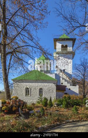 Chiesa nel monastero di San Michele, Adygea, Russia, Europa Foto Stock