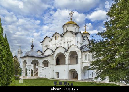 Cattedrale di Pokrovsky nel convento dell'Intercessione, Suzdal, Russia, Europa Foto Stock