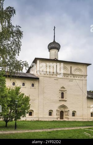 Nikolskaya ospedale chiesa in Monastero di Sant'Euthymius, Suzdal, Russia, Europa Foto Stock