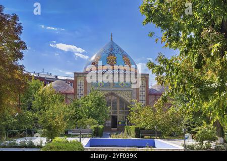 La Moschea Blu è una moschea sciita del XVIII secolo a Erevan, Armenia, Asia Foto Stock