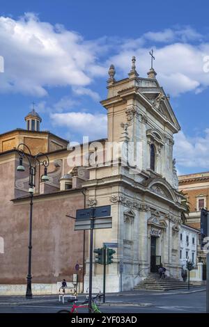 Santa Maria della Vittoria è una chiesa cattolica intitolata alla Vergine Maria situata a Roma, in Italia, in Europa Foto Stock