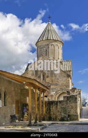 Haghartsin è un monastero del 13th secolo situato vicino alla città di Dilijan in Armenia. Chiesa di Sant'Astvatsatsin Foto Stock