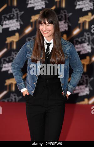 Cannes, Cannes. 1 novembre 2024. CANNES, Clara Luciani partecipa al 26° NRJ Music Awards 2024 - Red Carpet arrivals al Palais des Festivals il 1° novembre 2024 a Cannes, Francia Credit/ Credit: Media Pictures/Alamy Live News Foto Stock