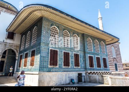 Padiglioni gemelli del Palazzo Topkapi a Istanbul, Turchia. Foto Stock