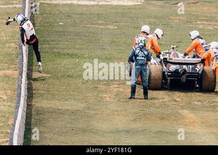 San Paolo, Brasile. 16 ottobre 2024. SAN PAOLO, BRASILE - 02 NOVEMBRE: Niko Hulkenberg del team Haas F1 durante la gara sprint del Gran Premio del Brasile di Formula 1 FIA all'autodromo Jose Carlos Pace il 2 novembre 2024 a Interlagos, San Paolo, Brasile. (Marcelo Machado de Melo /SPP) credito: SPP Sport Press Photo. /Alamy Live News Foto Stock