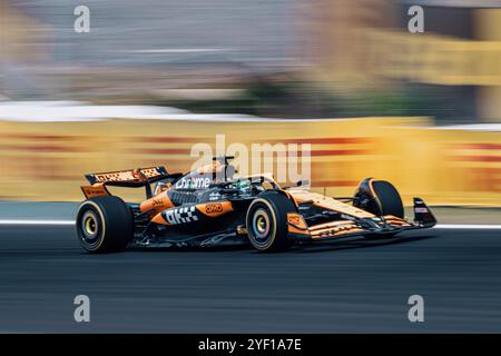 San Paolo, Brasile. 16 ottobre 2024. SAN PAOLO, BRASILE - 02 NOVEMBRE: Oscar Piastri dell'Australia e McLaren F1 Team durante la gara sprint del Gran Premio del Brasile di Formula 1 FIA all'autodromo Jose Carlos Pace il 2 novembre 2024 a Interlagos, San Paolo, Brasile. (Marcelo Machado de Melo /SPP) credito: SPP Sport Press Photo. /Alamy Live News Foto Stock