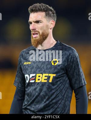 #1, José Sá dei Lupi durante la partita di Premier League tra Wolverhampton Wanderers e Crystal Palace a Molineux, Wolverhampton, sabato 2 novembre 2024. (Foto: Stuart Leggett | mi News) crediti: MI News & Sport /Alamy Live News Foto Stock