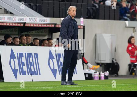 ABD0131 20241102 - LINZ - Österreich: Formatore Markus Schopp (LASK) AM Sonntag, 3. 2024 novembre, während der Admiral Bundesliga-Begegnung, Grunddurchgang, 12 anni. Spieltag, zwischen LASK Linz und TSV Egger Glas Hartberg a Linz. - FOTO: APA/EXPA/REINHARD EISENBAUER - 20241103 PD0025 credito: APA-PictureDesk/Alamy Live News Foto Stock