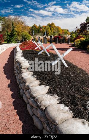 Veterans Memorial Park   Bass River, nuova Scozia, CAN Foto Stock