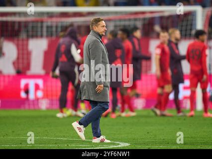 Horst Heldt Geschäftsführer Profifußball Männer des 1. FC Union Berlin nella partita FC BAYERN MUENCHEN - 1.FC UNION BERLIN 3-0 il 2 novembre 2024 a Monaco, Germania. Stagione 2024/2025, 1.Bundesliga, FCB, München, giorno 9, 9.Spieltag fotografo: Peter Schatz - LE NORMATIVE DFL VIETANO QUALSIASI USO DI FOTOGRAFIE come SEQUENZE DI IMMAGINI e/o QUASI-VIDEO - Foto Stock