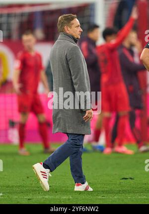 Horst Heldt Geschäftsführer Profifußball Männer des 1. FC Union Berlin nella partita FC BAYERN MUENCHEN - 1.FC UNION BERLIN 3-0 il 2 novembre 2024 a Monaco, Germania. Stagione 2024/2025, 1.Bundesliga, FCB, München, giorno 9, 9.Spieltag fotografo: Peter Schatz - LE NORMATIVE DFL VIETANO QUALSIASI USO DI FOTOGRAFIE come SEQUENZE DI IMMAGINI e/o QUASI-VIDEO - Foto Stock