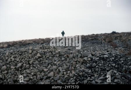 Fronte libanese del Libano dicembre 1981 / gennaio 1982 Monte Libano Foto Stock