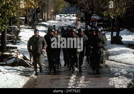 Fronte libanese del Libano dicembre 1981 / gennaio 1982 campo di addestramento Foto Stock