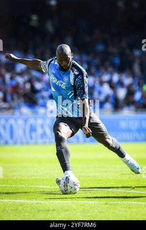 Napoli, Italie. 3 novembre 2024. Romelu LUKAKU del Napoli durante la partita di serie A tra SSC Napoli e Atalanta BC il 3 novembre 2024 allo stadio Diego Armando Maradona di Napoli - foto Matthieu Mirville (M Insabato)/DPPI Credit: DPPI Media/Alamy Live News Foto Stock