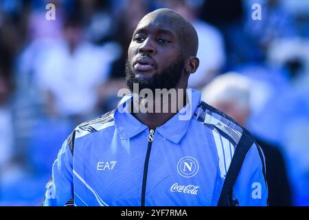 Napoli, Italie. 3 novembre 2024. Romelu LUKAKU del Napoli durante la partita di serie A tra SSC Napoli e Atalanta BC il 3 novembre 2024 allo stadio Diego Armando Maradona di Napoli - foto Matthieu Mirville (M Insabato)/DPPI Credit: DPPI Media/Alamy Live News Foto Stock