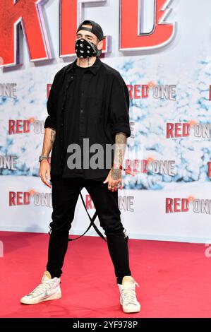 Dannero bei der Weltpremiere des Kinofilms "Red One - Alarmstufe Weihnachten" im UCI Luxe East Side Gallery. Berlino, 03.11.2024 Foto Stock