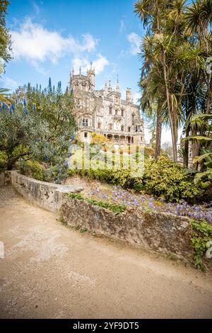 Quinta da Regaleira nel Palazzo di Sintra, Portogallo Foto Stock