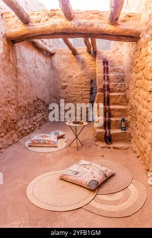 Casa tradizionale nella città vecchia di al Ula, Arabia Saudita Foto Stock