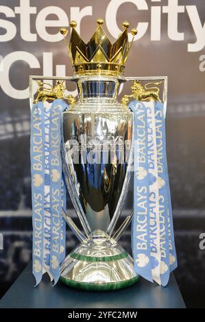 Barclays Premier League Trophy, Brand Licensing Europe 2014, Olympia, Kensington, Londra, Regno Unito Foto Stock